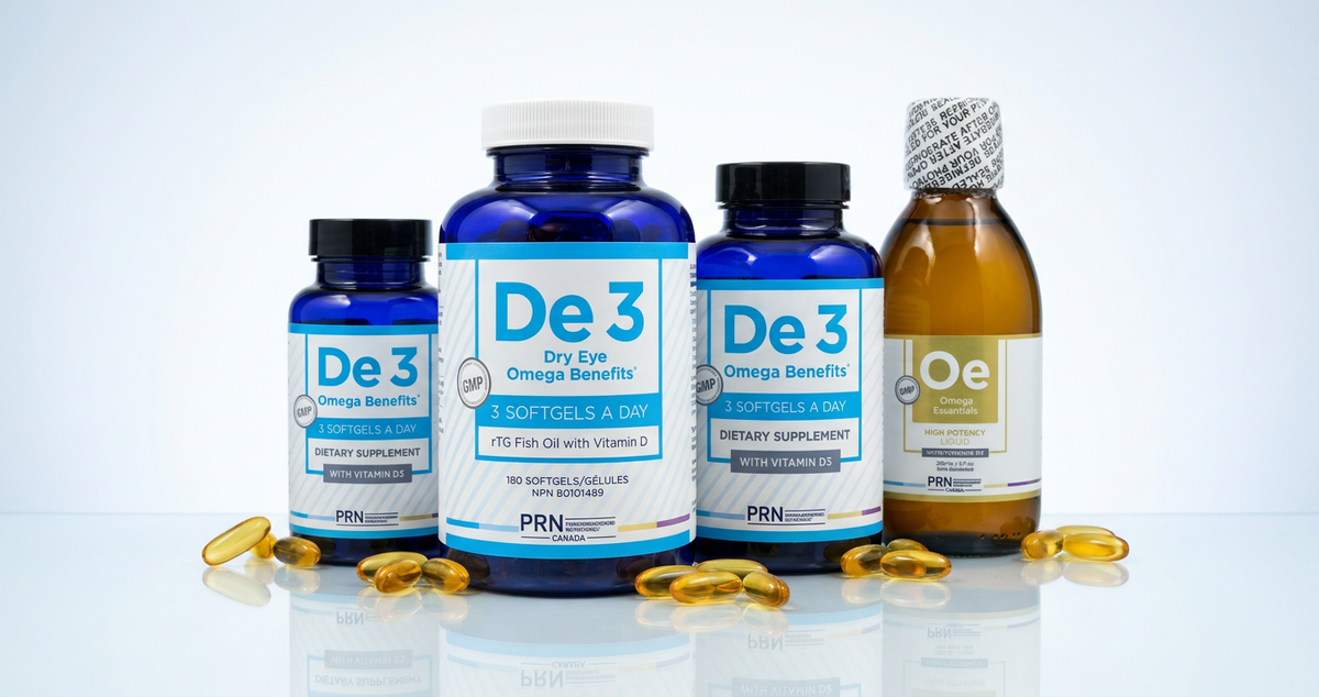 PRN Omega 3: Clinic Grade Dry Eye Supplements