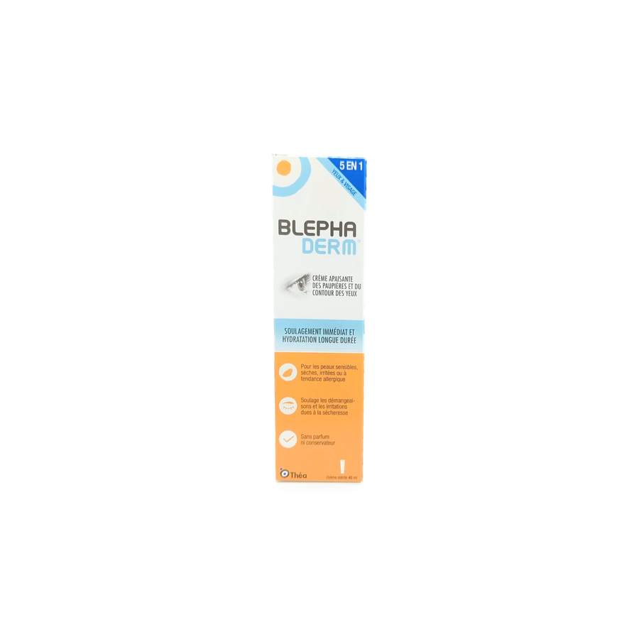 Blephaderm soothing eye contour cream 40ml pump by Thea Laboratories