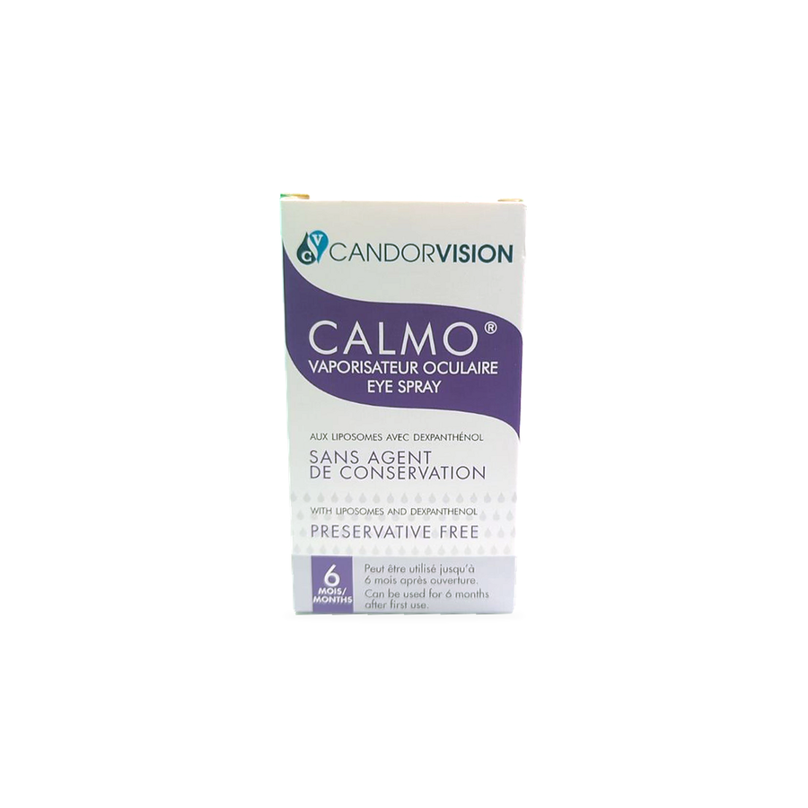 Calmo Dry Eye Spray French Canada Label