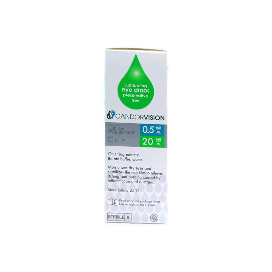 HYLO DUAL Eye Drops Box ingredients side panel