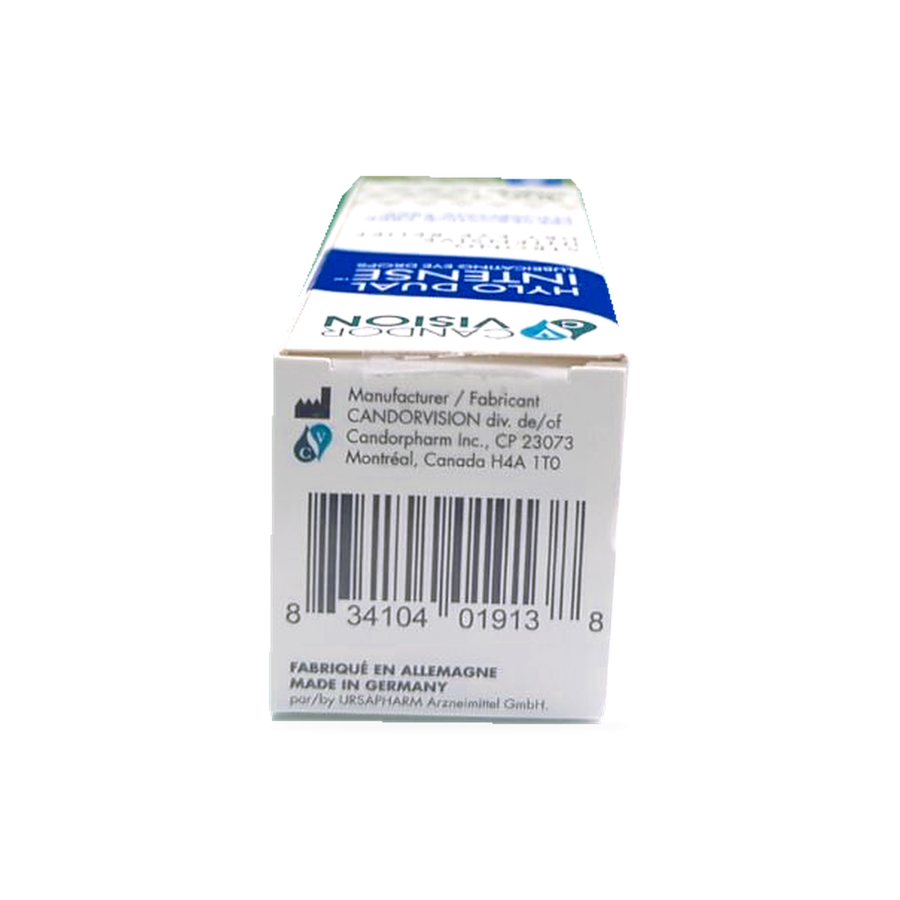 HYLO Dual Intense UPC Bar code
