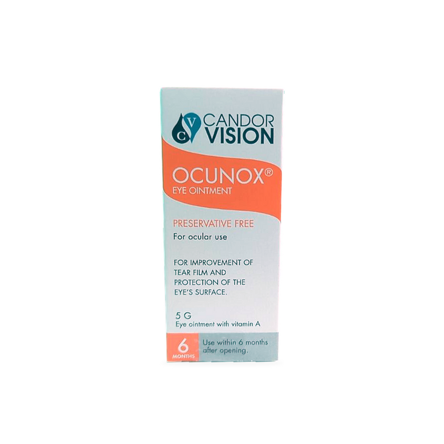 ocunox ointment for extreme nighttime dry eye english canada label 