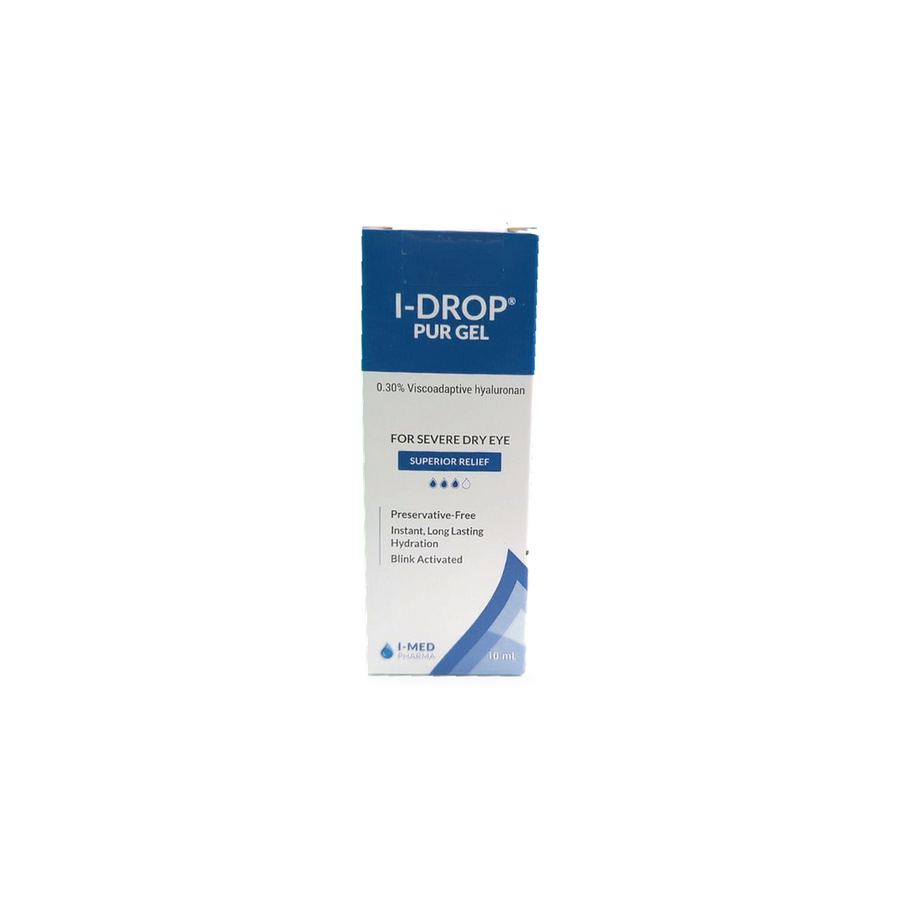 i-DROP PUR GEL box front english panel