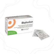 Blephaclean sterile eyelid cleansing pads for daily eye hygiene, preservative-free