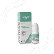 I-DROP PUR preservative-free eye drops for moderate dry eye relief, contact lens compatible