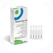 Thealoz Duo Gel for dry eyes, preservative-free single-dose eye drops with Trehalose and Hyaluronate