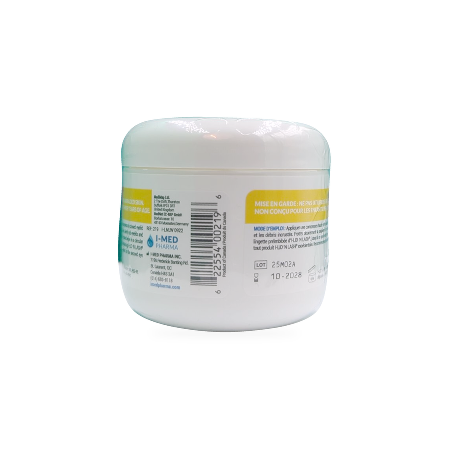lid n lash tub wipes UPC