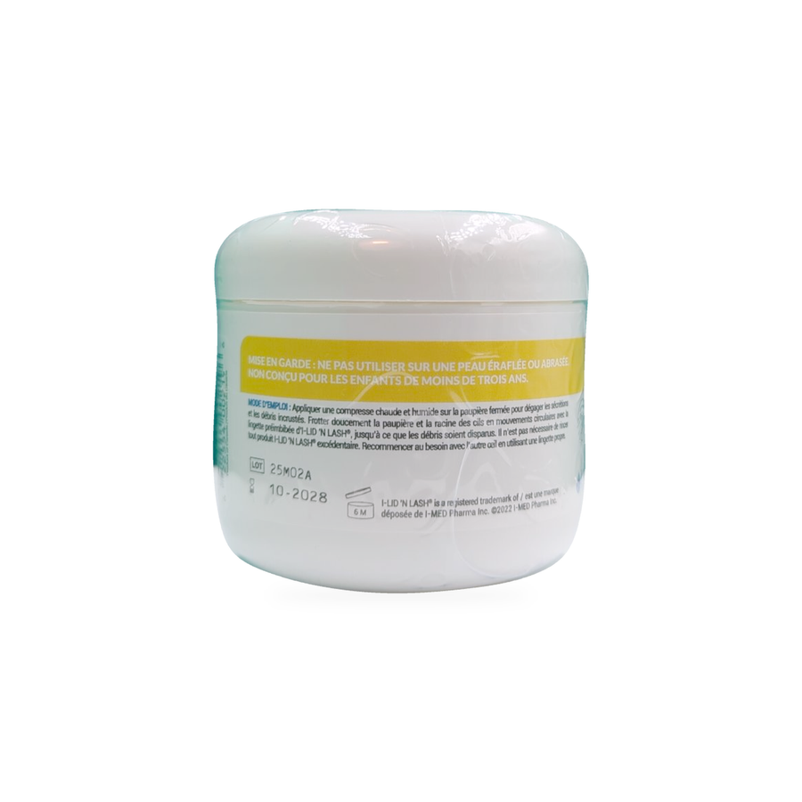 lid n lash tub wipes french directions for use