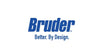 Bruder logo with slogan 'Better. By Design.' on a white background