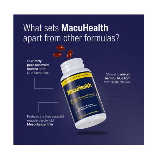 Macuhealth 90 Softgels (3mth) - Ad Price Restricted - mEYEspa