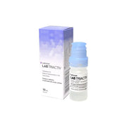 Lab Triactiv eye drops bottle with blue cap and purple box for dry eye relief