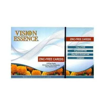 Zinc-Free Careds Vision Essence | 2 X 90 capsules (3mth supply) Box - mEYEspa