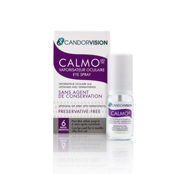 Calmo preservative-free eye spray with box, for dry eyes and eye comfort