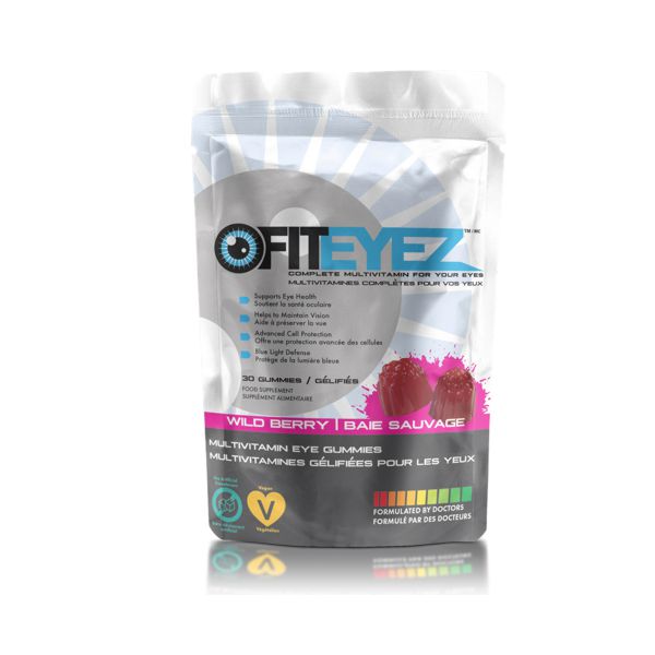 FitEyez™ Gummies Eye Multivitamin  |  Wild Berry 30 pack
