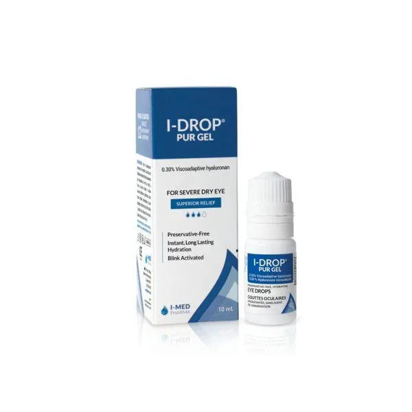 I-DROP Pur® GEL | 0.3% Sodium Hyaluronate | 10g - mEYEspa