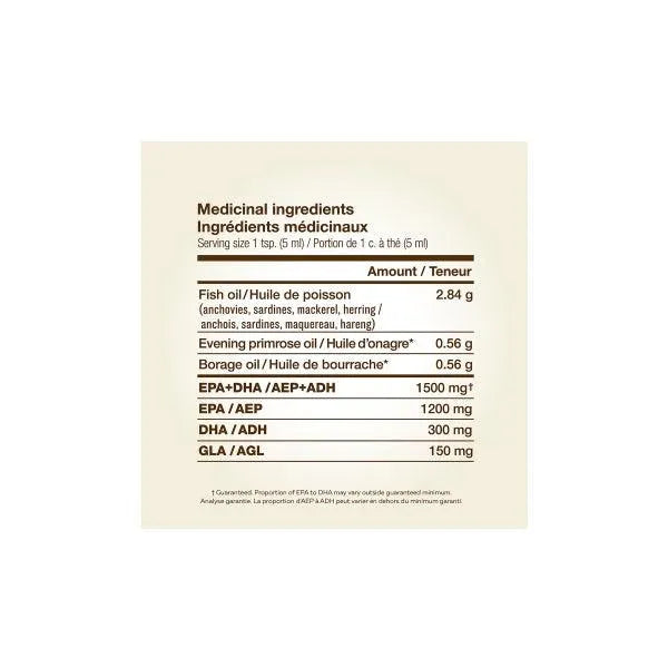 NutraSea DRY EYE label